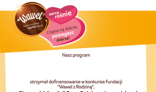Projekt SP nr 1 laureatem konkursu Fundacji Wawel z Rodziną!