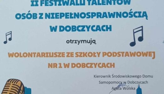 Festiwal Talentów Osób                              z Niepełnosprawnością