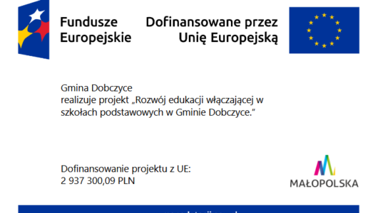 Projekt edukacji włączającej w szkołach podstawowych w Gminie Dobczyce